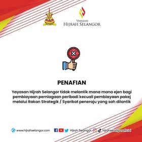 Orang ramai diminta waspada, Hijrah tidak lantik ejen urus skim pembiayaan peribadi