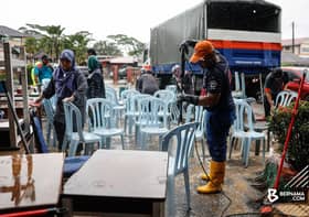 Sabah dilanda banjir, mangsa di Johor, Pahang terus menurun