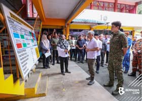 Demi kebaikan rakyat, Agong titah siapkan segera projek tangani banjir