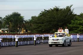 Agong, Raja Permaisuri berangkat ke istiadat sempena tamat pemerintahan 30 Januari