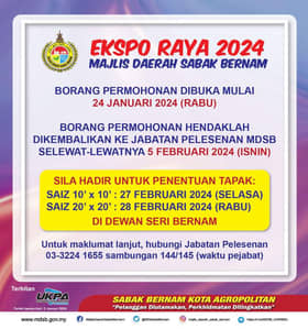 MDSB buka ruang niaga dalam Ekspo Raya mulai 22 Mac