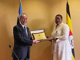 Wan Junaidi pays courtesy call to Uganda's Parliament Speaker