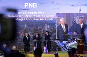 Merdeka 118 a tower of success in navigating independence — Agong