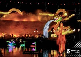 Tahun Naga Kayu gambaran stabil, makmur, sejahtera