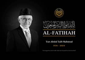 King, Queen convey condolences to Abdul Taib's family