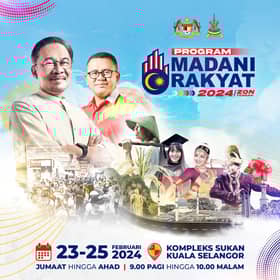 Jualan murah antara tarikan program Madani Rakyat Zon Tengah