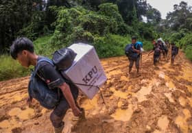 Polling begins in Indonesia as third-largest democracy votes for Jokowi’s successor