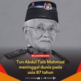 Tun Taib Mahmud meninggal dunia