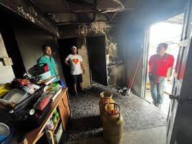 Yide serah wang tunai, keperluan asas, ringankan beban mangsa kebakaran