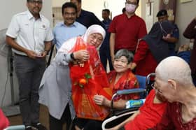 MBSA santuni warga emas, hulur bantuan sempena Tahun Baharu Cina