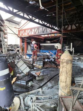 Dua maut, dua cedera letupan gas sebuah kilang di Puchong