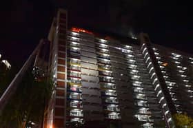 Fire engulfs five units at Sri Sabah flats in KL