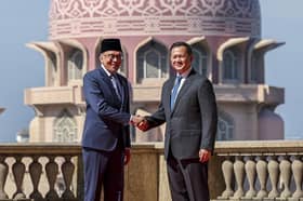 Cambodian PM Hun Manet meets Anwar in Putrajaya