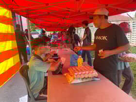 Kaunter Padu di jualan murah mudahkan pengunjung daftar, kemas kini maklumat