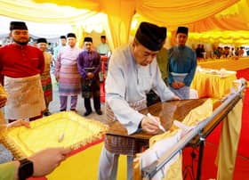 Selangor Sultan opens 77-year-old mosque in Sabak Bernam, breaks fast with villagers