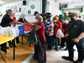 PKNS fetes the homeless as part of Ramadan Kasih programme