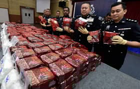 Police bust syndicate, seize over RM10.3 mln in drugs