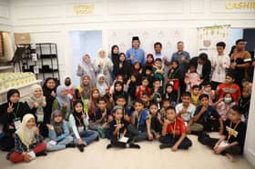 60 anak golongan kurang mampu terima sumbangan baju raya MBSA