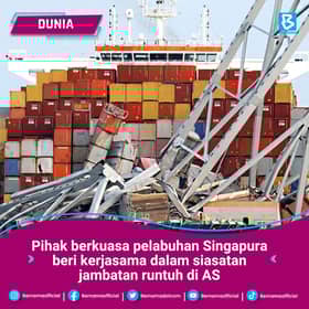 Wisma Putra nasihat rakyat Malaysia ikuti perkembangan jambatan runtuh di Baltimore