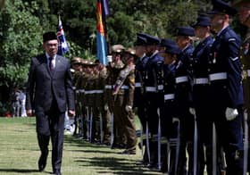 Anwar accorded ceremonial welcome in Melbourne