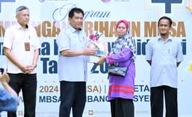 MBSA allocates RM12,500 for Aidilfitri contributions to 50 recipients