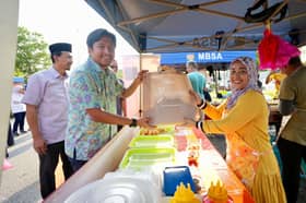 500 digital coupons distributed as part of PLATS Masuk Bazar campaign