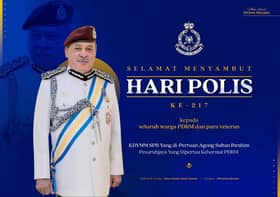 King extends appreciation to PDRM personnel on Police Day