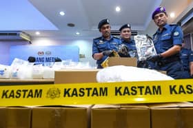Over RM12 mln in meth seized as international drug trafficking syndicate busted