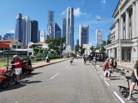 Singapore public enjoy the streets with return of car-free day campaign