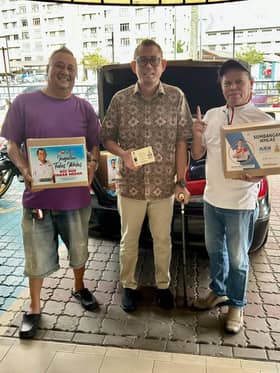 200 keluarga memerlukan di DUN Taman Medan terima bakul makanan