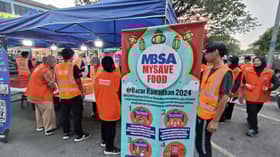 Elak membazir, MBSA agih 1,284kg lebihan makanan bazar ke masjid