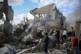 Rafah: 14 children killed by Israeli bombing of 2 homes