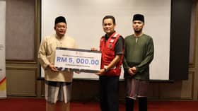 Kusel serah bantuan tunai santuni warga Gaza berbuka puasa