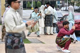 Gaya kaca mata berbentuk mata kucing jadi pilihan Aidilfitri