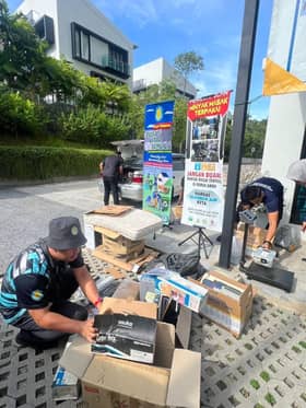 Jual barang terpakai di program kitar semula MPAJ Sabtu ini