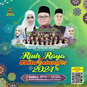 Sarah Suhairi, Naim Daniel bakal meriahkan rumah terbuka Aidilfitri negeri