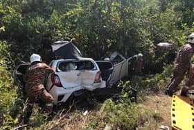 Senior citizen dies in 4-vehicle crash in Gua Musang