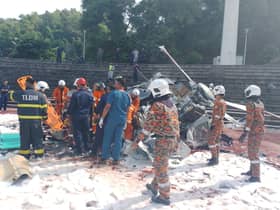 Police confirm all bodies recovered from helicopters' crash