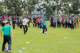 200 pemain bola sepak cilik teruja jumpa Raja Muda Selangor