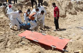 Bodies uncovered in Gaza mass graves show signs of organ theft, premature burial