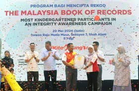 Selangor enters records book for gathering over 1,000 preschoolers in integrity campaign