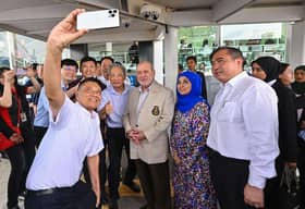 King, Queen briefed on progress of RTS link project in Singapore
