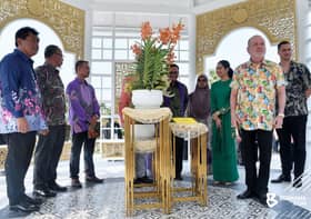 KPKT names new hybrid orchid ‘Aranda Ibrahim Iskandar’ in honour of the King