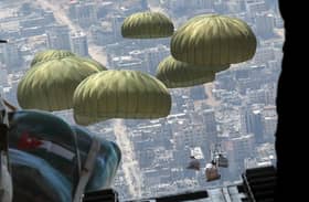 British commander says air drops a lifesaver for Gazans facing starvation