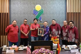 Negeri tinjau persiapan SUKMA Sarawak, bincang pengurusan kontinjen sepanjang temasya