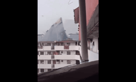 Bumbung diterbang angin: Enam rumah terjejas, sembilan kenderaan rosak