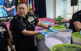 Police nab two, seize drugs worth over RM33 mln