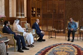 Anwar hosts investment talks with AWS, Masdar