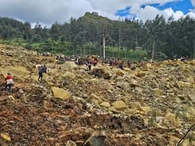 More than 300 buried in Papua New Guinea landslide, local media says