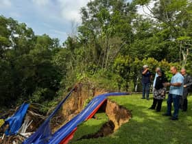 Govt orders slope repairs at Cassia Garden Residence expedited